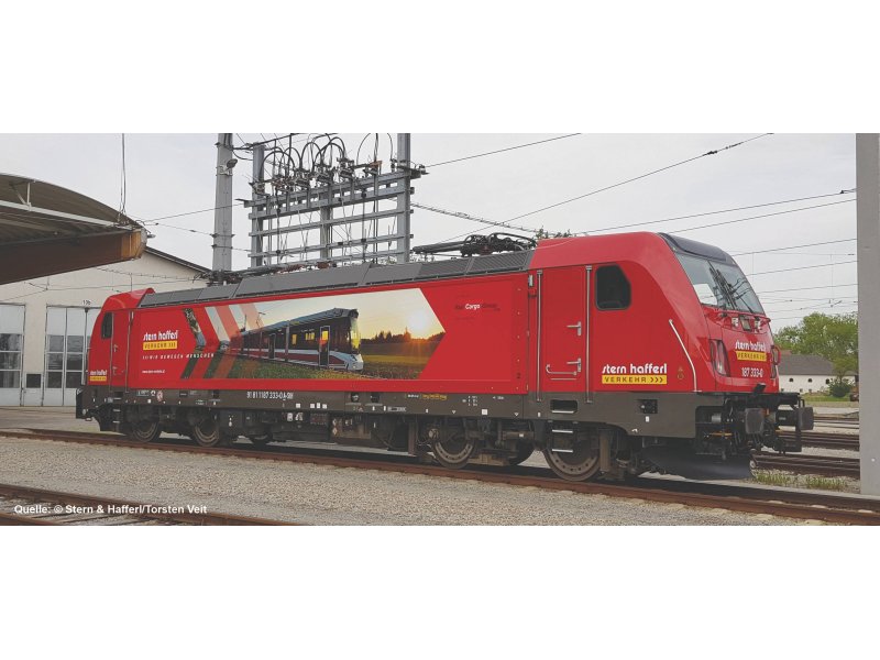  E Lok BR 187 Stern  Hafferl  V Herbstneuheit 2022 PIKO 51585